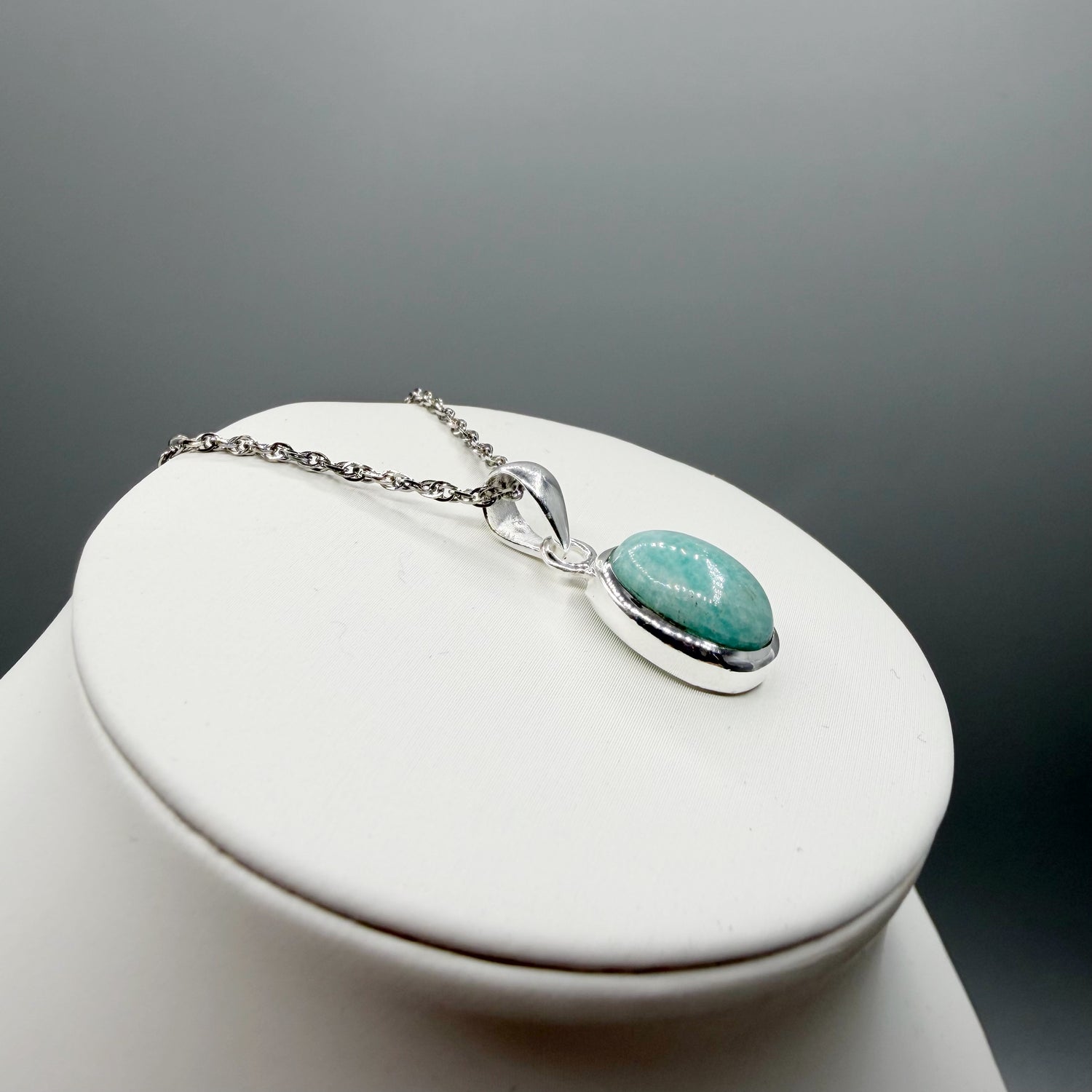 Ciondolo Amazzonite Argento 925