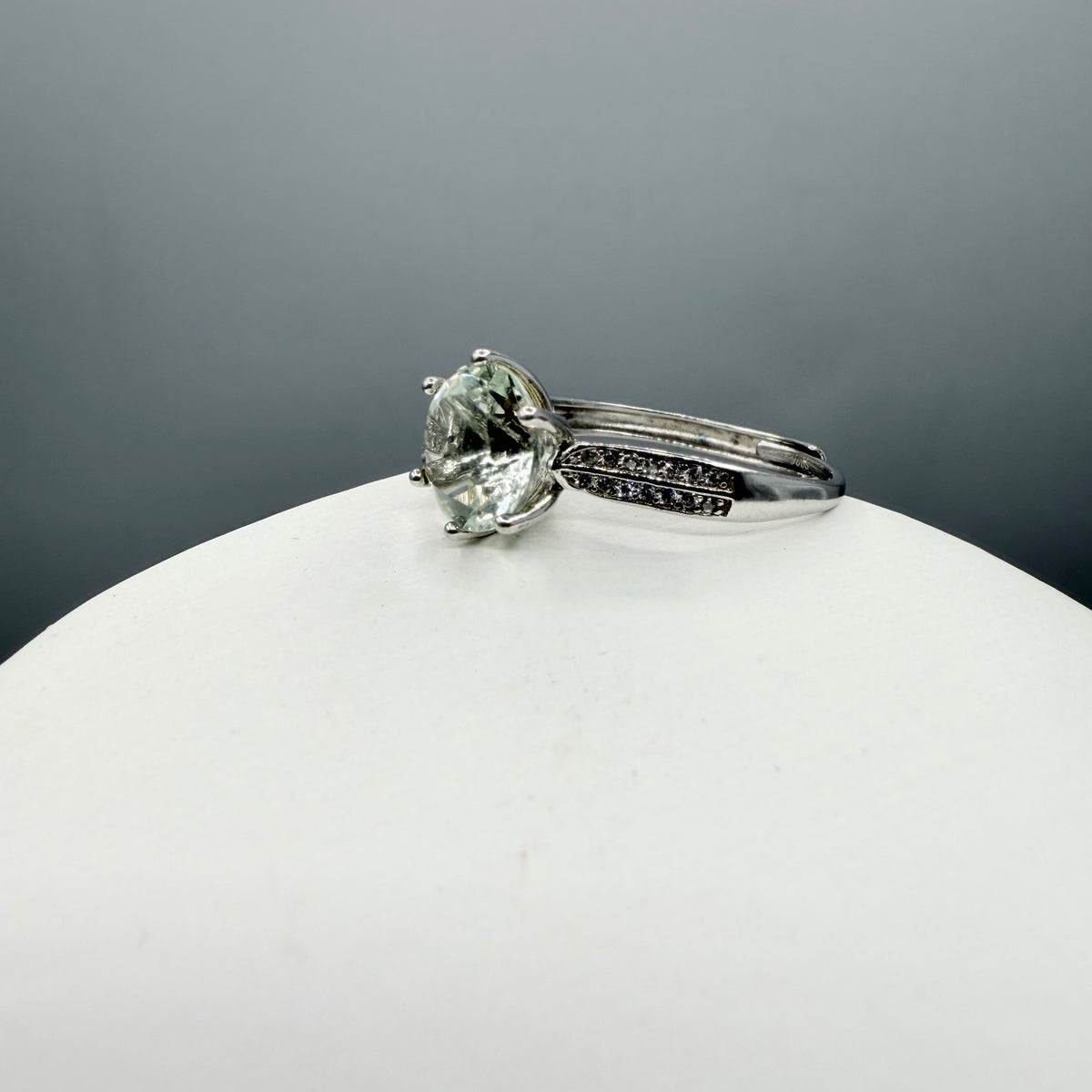 Anello Prasiolite Argento 925