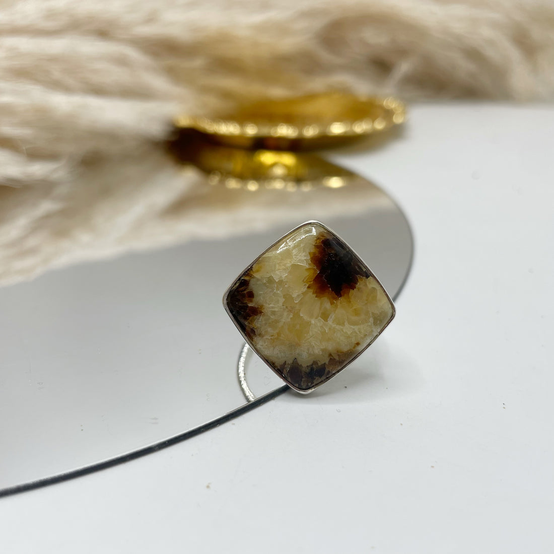 Anello Septaria Rombo - Argento 925