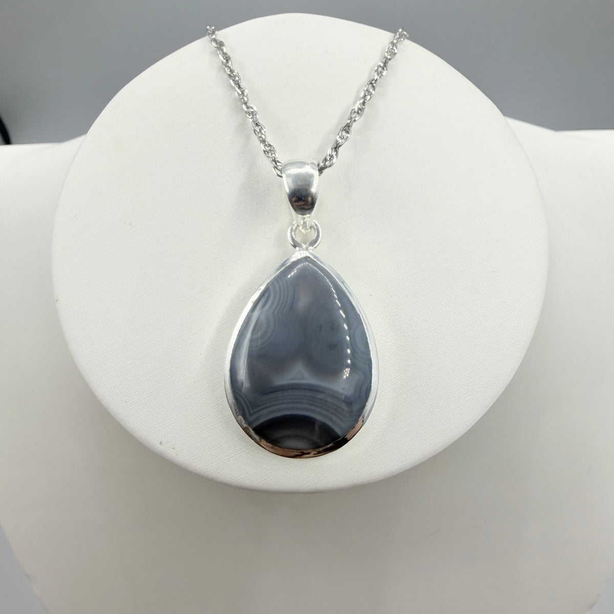 Ciondolo Occhio di Shiva Argento 925 - a Goccia