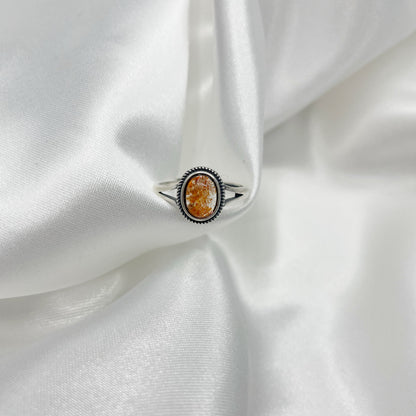 Anello Pietra del Sole e Argento 925