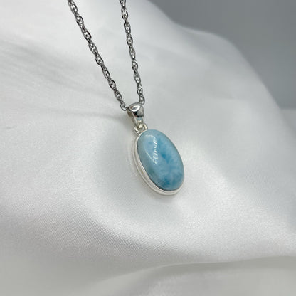 Ciondolo Larimar - Argento 925