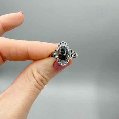 Anello Pietersite e Argento 925 - Diadema