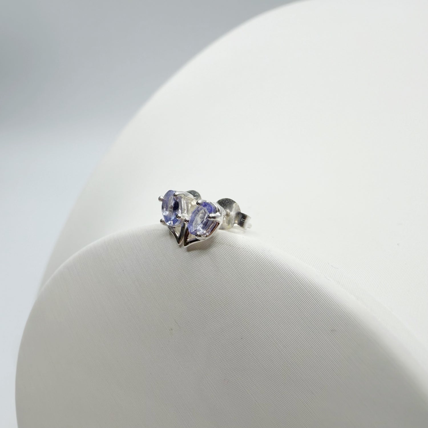 Orecchini a lobo Tanzanite | Argento 925