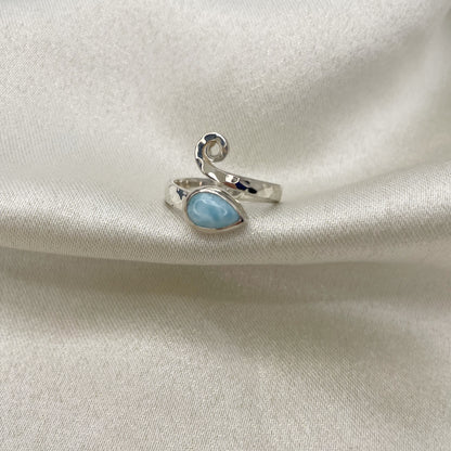 Anello Larimar e Argento 925