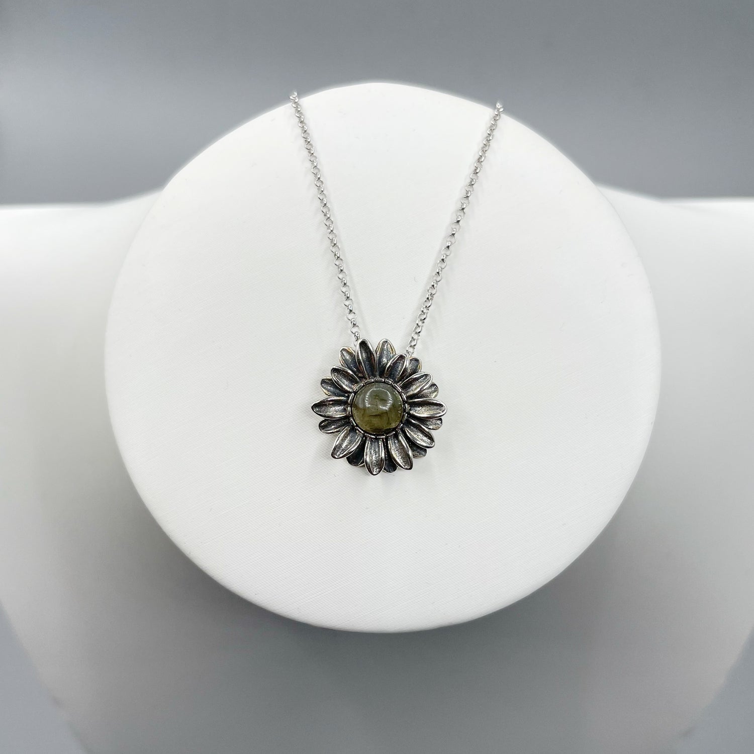 Set Labradorite - Ciondolo e Orecchini, Argento 925