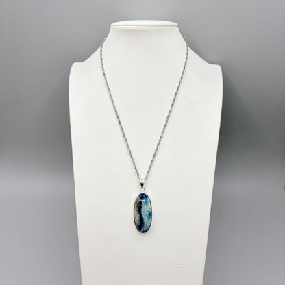 Ciondolo Afghanite e Argento 925