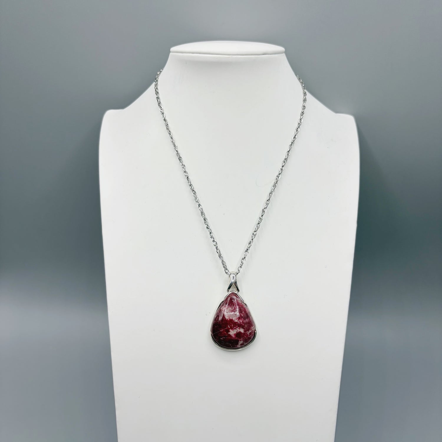 Ciondolo Thulite - Argento 925