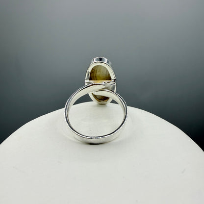 Anello Occhio di Shiva - Argento 925 - Ovale