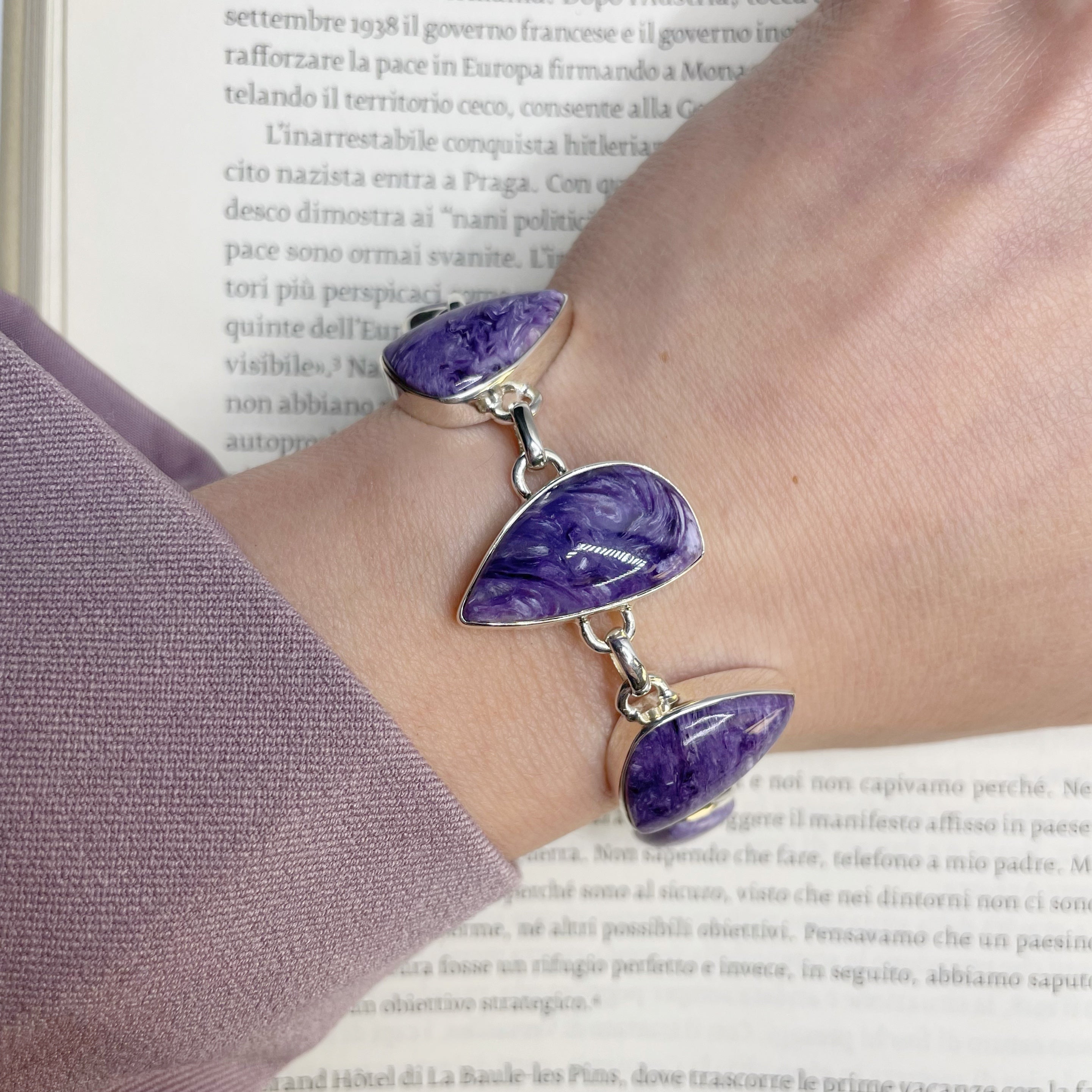 Bracciale Ciaroite e Argento 925