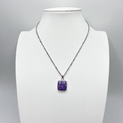 Ciondolo Ciaroite Quadrato - Argento 925