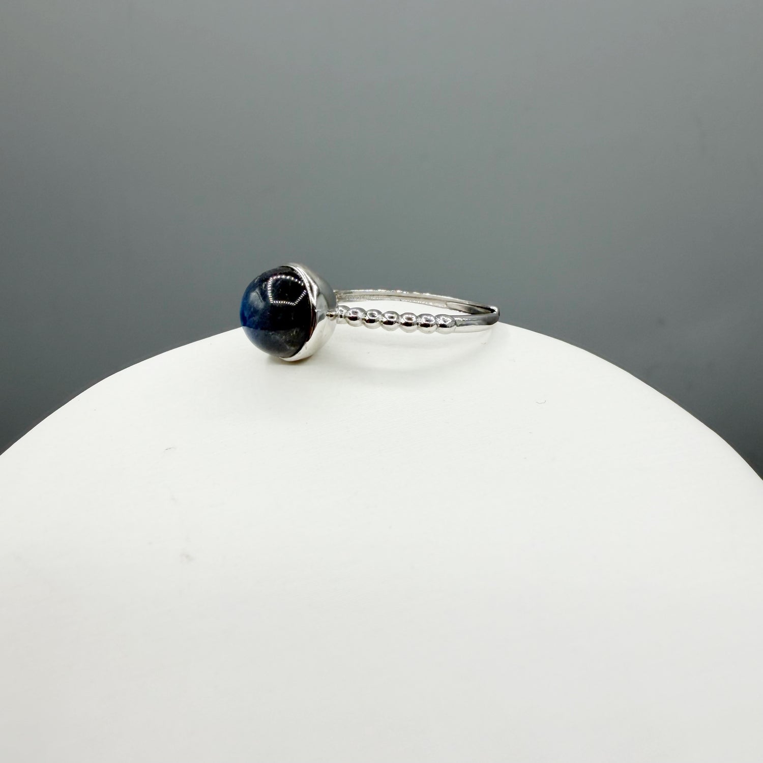 Anello Labradorite Sfera - Argento 925