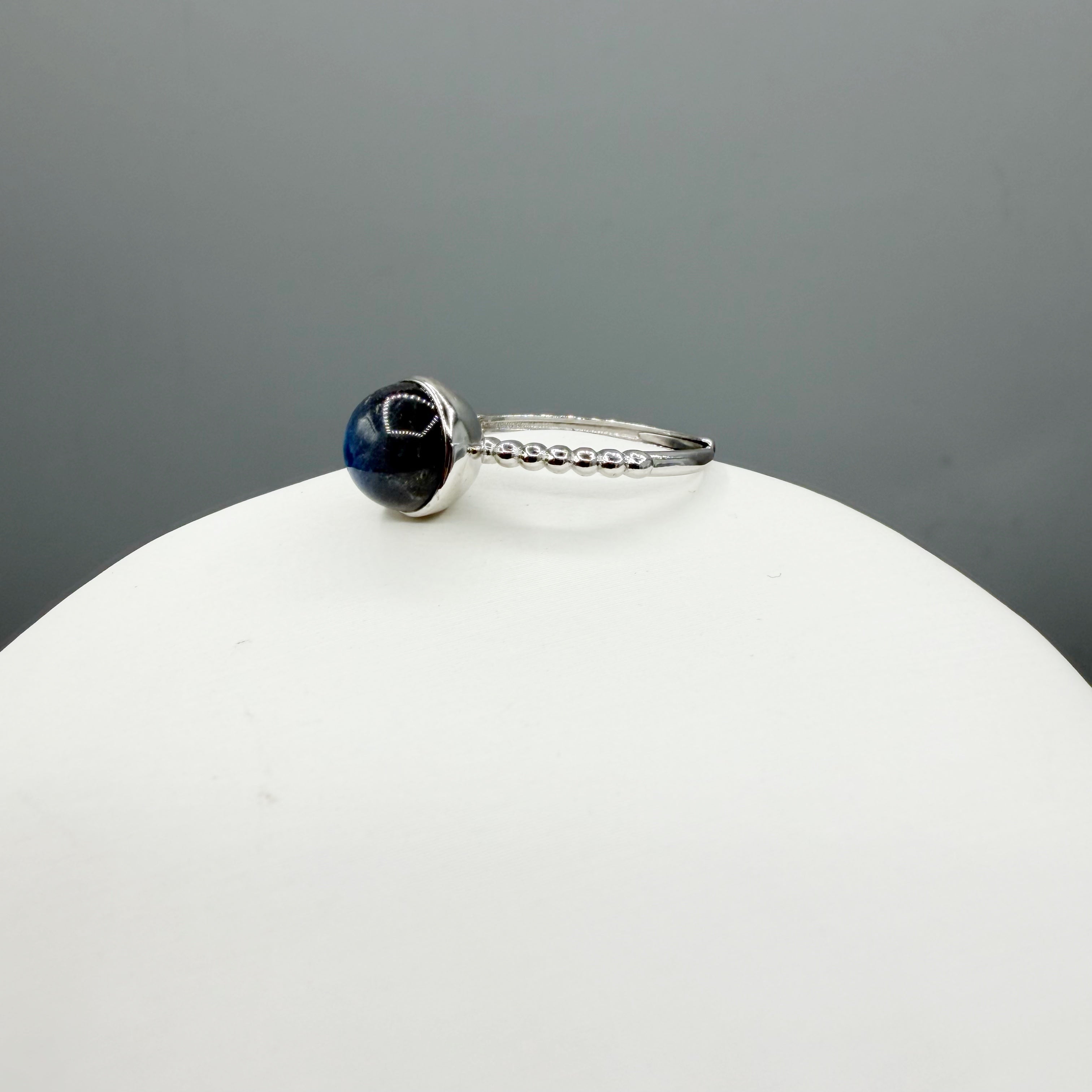 Anello Labradorite Sfera - Argento 925
