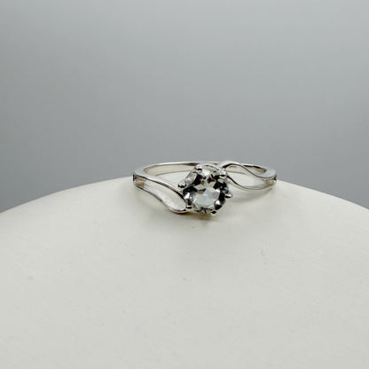 Anello Prasiolite | Argento 925 - NON REGOLABILE