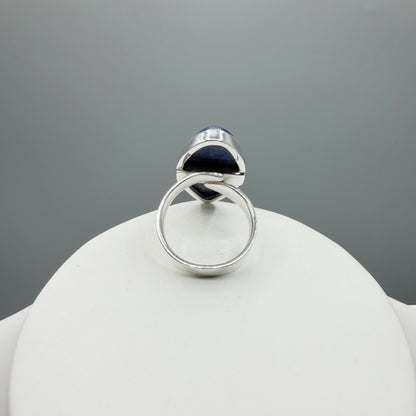Anello Lapislazzuli Ovale - Argento 925