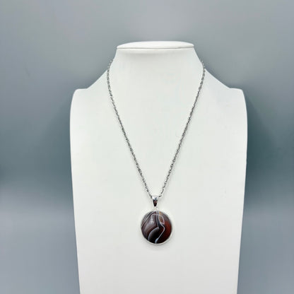 Ciondolo Occhio di Shiva Argento 925 - Tondo