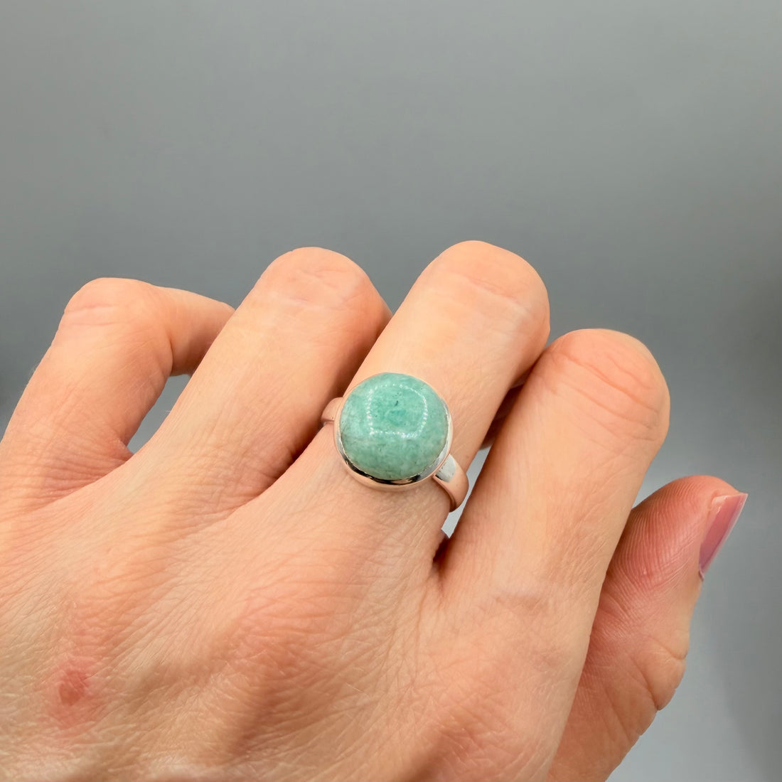 Anello Amazzonite Argento 925