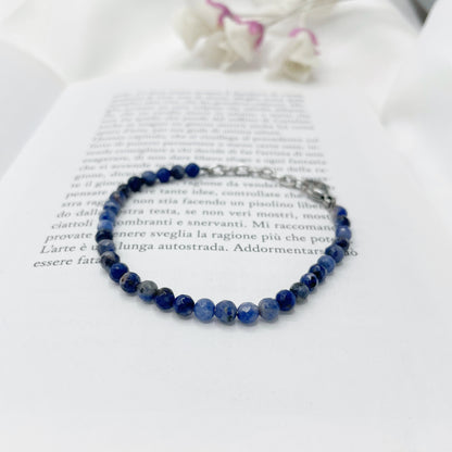Braccialetto Sodalite Sfaccettata