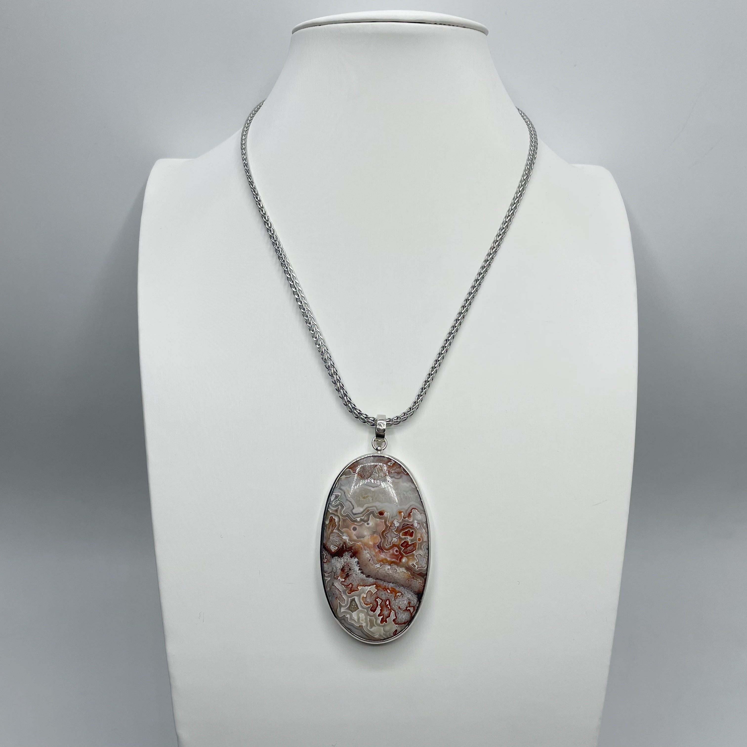 Ciondolo Agata Crazy Lace - Argento 925