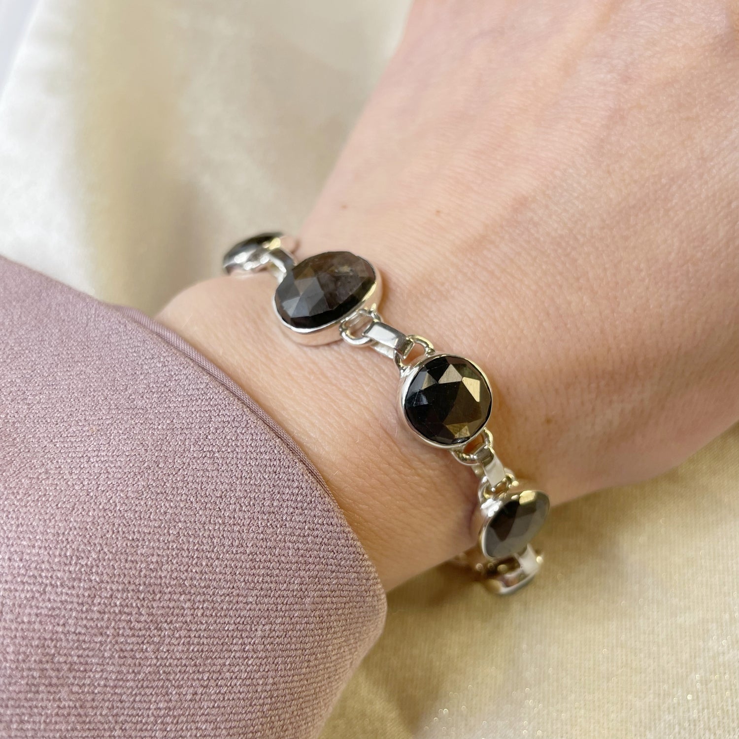 Bracciale Zaffiro Zawadi e Argento 925