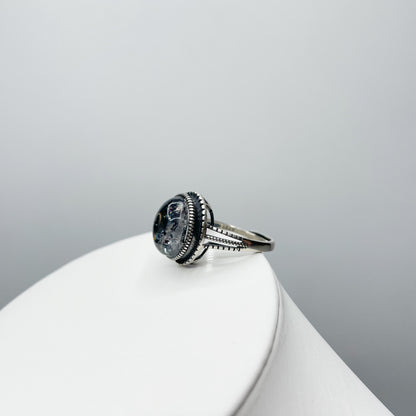 Anello Super Seven Ovale e Argento 925