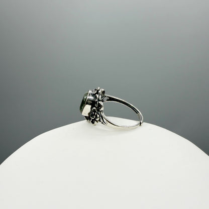 Anello Prasiolite e Argento 925 - Decor