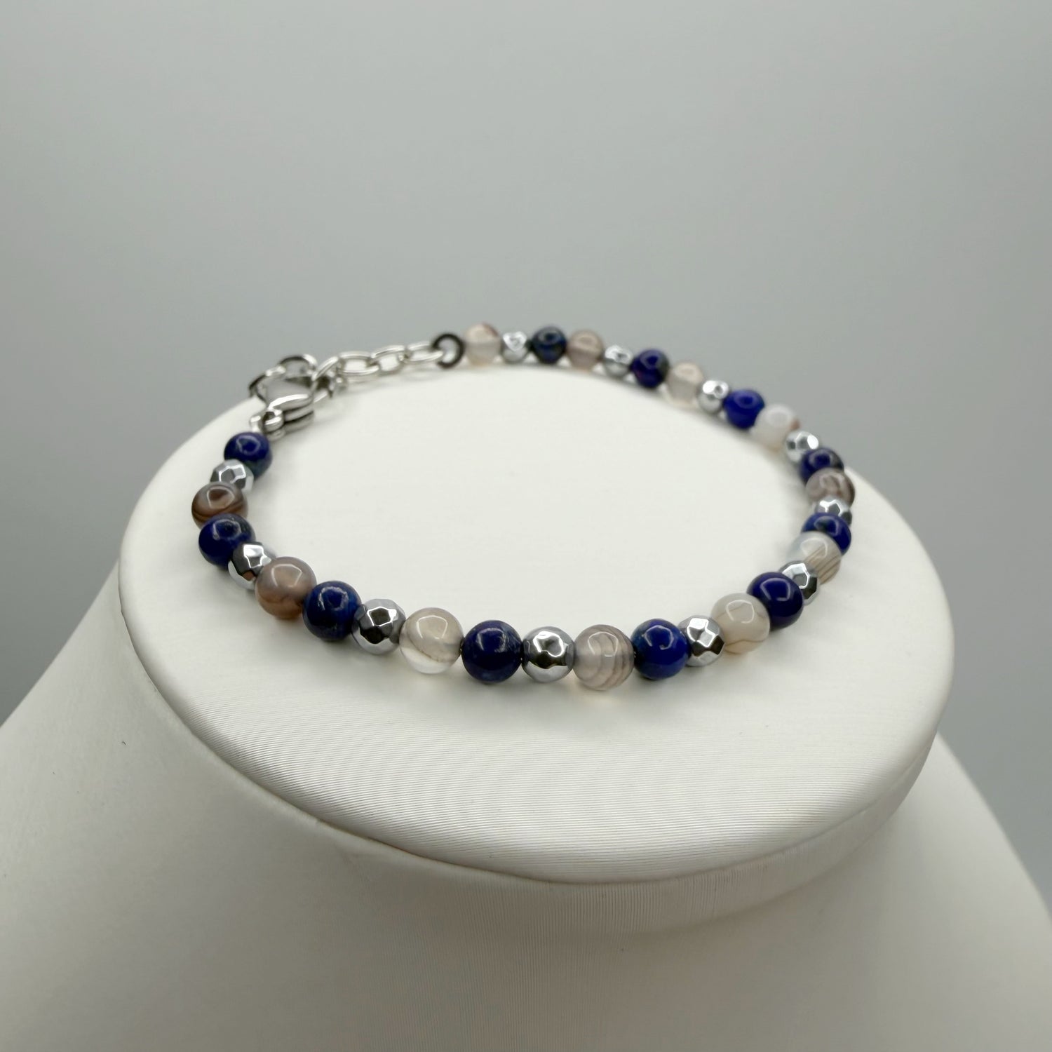 Bracciale Antidoto - Occhio di Shiva, Lapislazzuli, Ematite - LIMITED EDITION