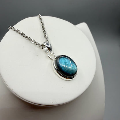 Ciondolo Labradorite Argento 925