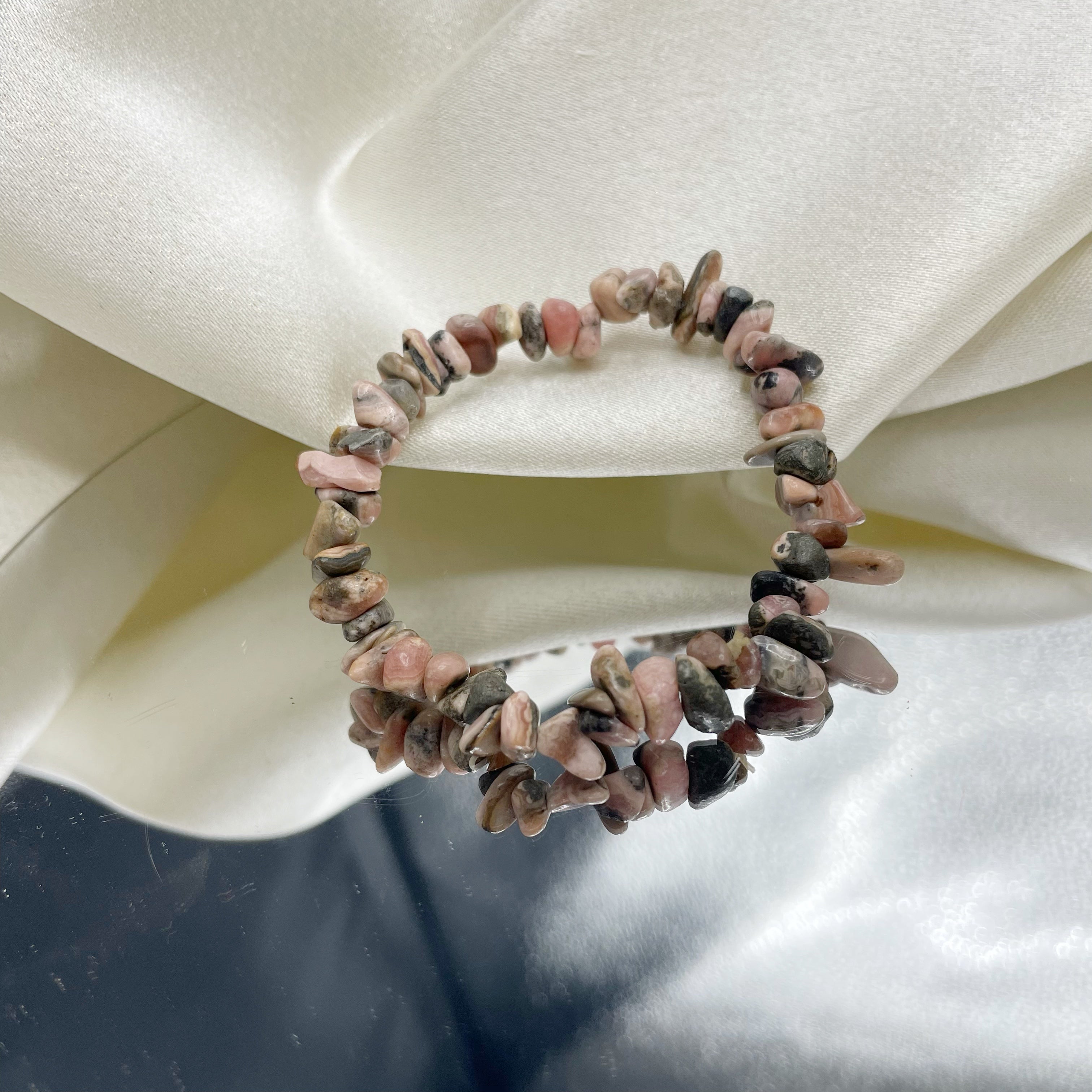 Bracciale Rodocrosite - elastico