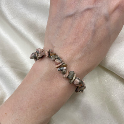 Bracciale Rodocrosite - elastico
