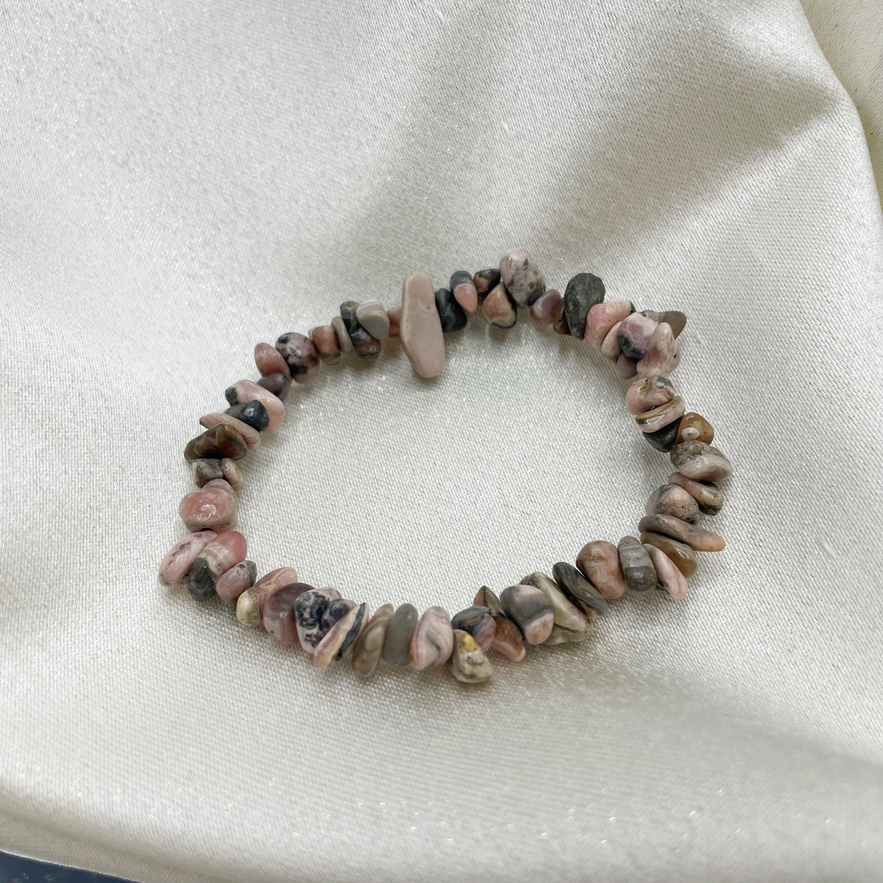 Bracciale Rodocrosite - elastico