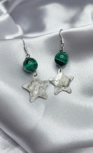 Carica l&#39;immagine nel visualizzatore di Gallery, Orecchini Star - Malachite
