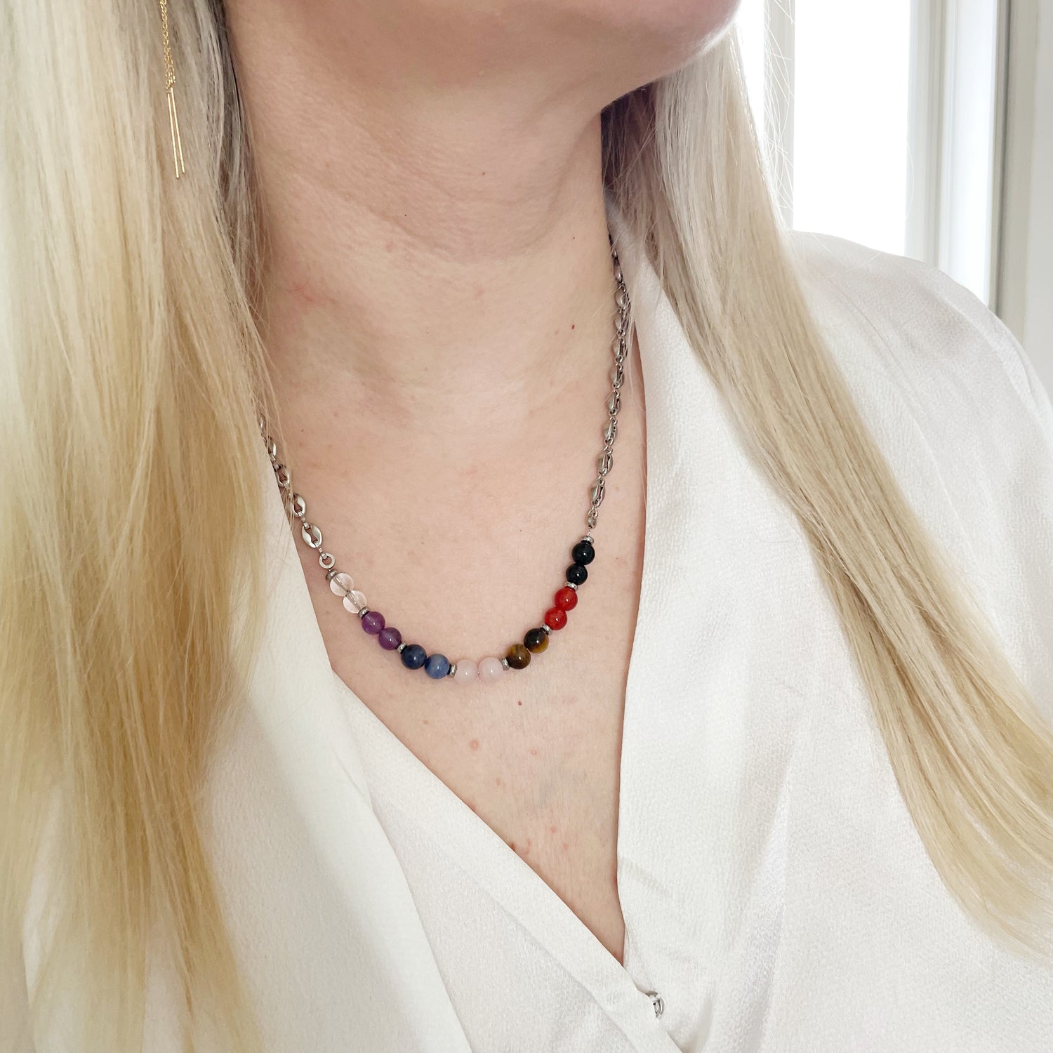 Collana Swan - 7 Chakra