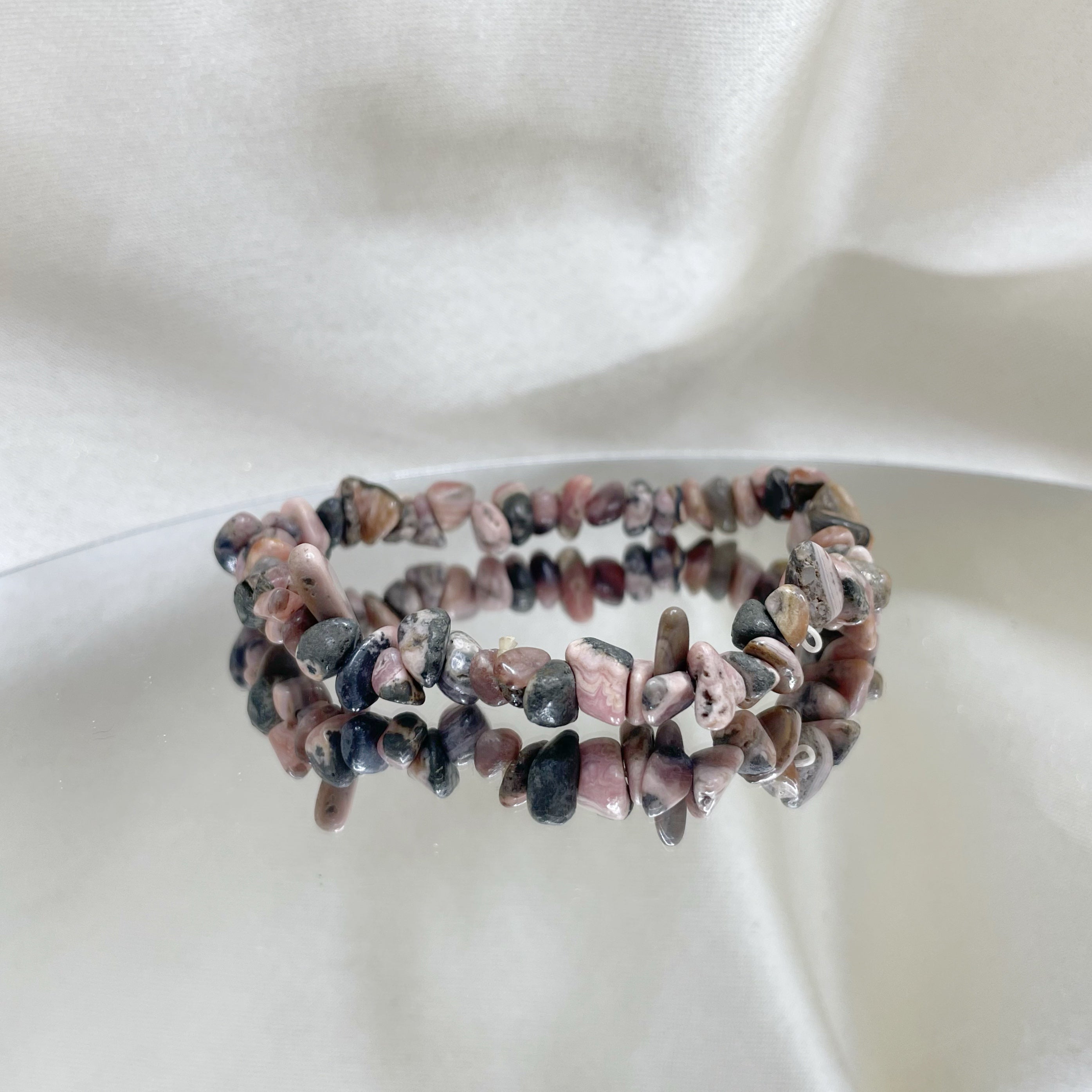 Bracciale Rodocrosite - elastico