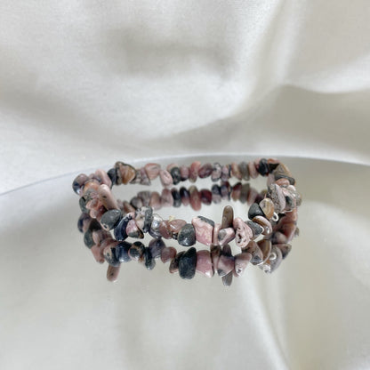 Bracciale Rodocrosite - elastico