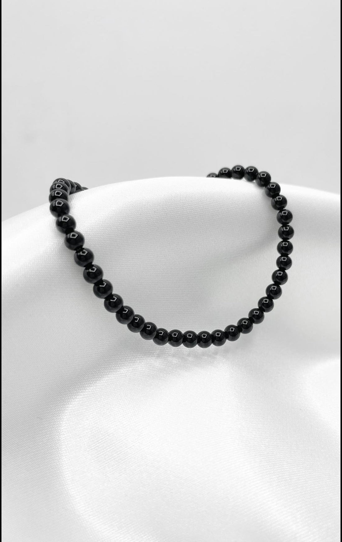 Bracciale Crystal Black - Tormalina e Ossidiana