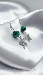 Orecchini Star - Malachite