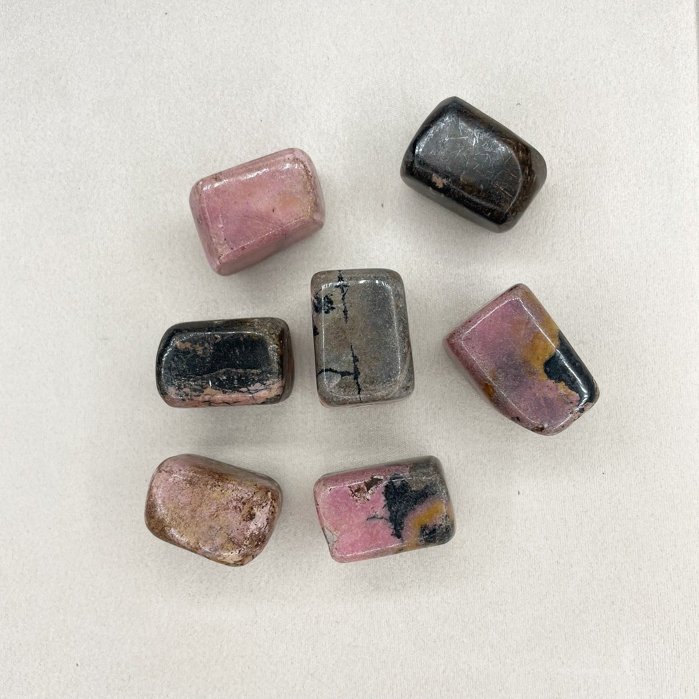 Pietra di Rodonite Burattata
