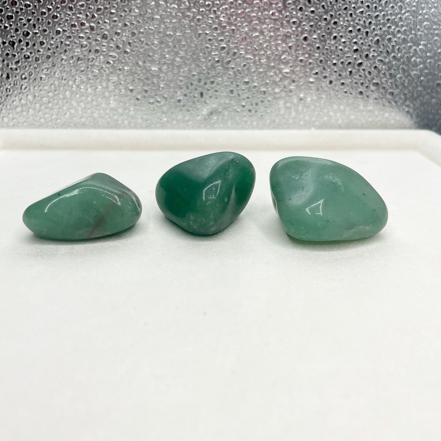 Pietra di Avventurina Verde Burattata - Grande