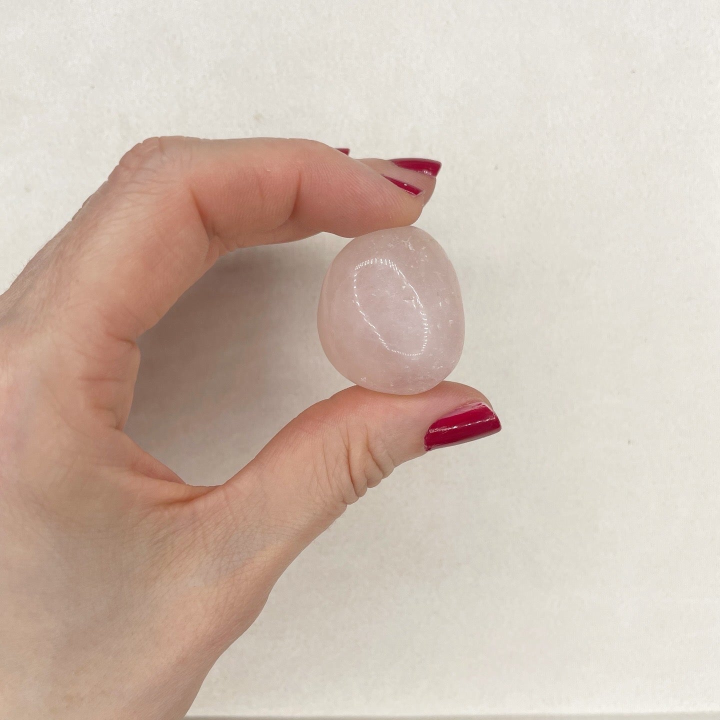 Pietra di Quarzo Rosa Burattata