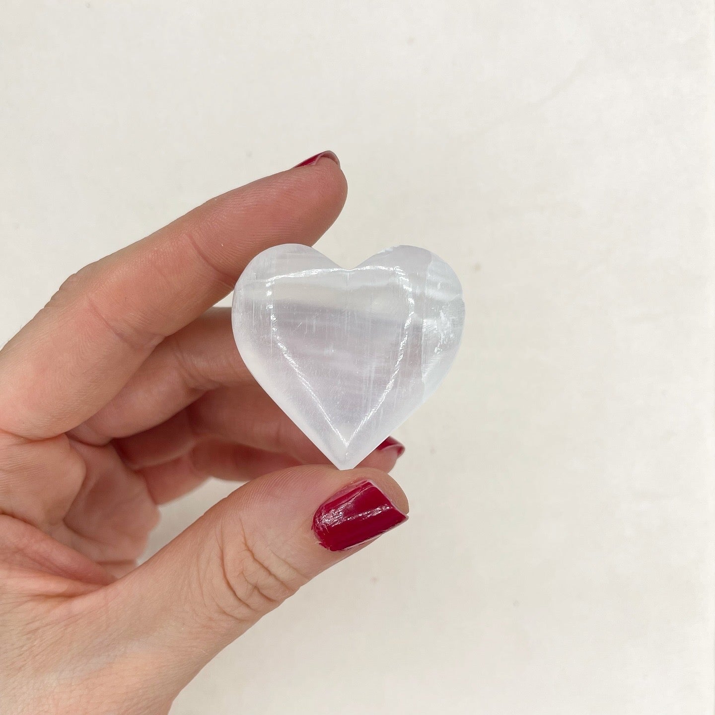 Cuore Selenite - Piccolo