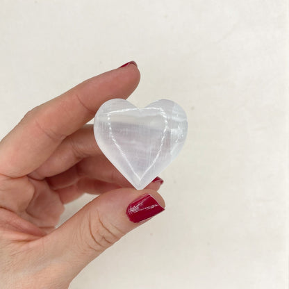 Cuore Selenite - Piccolo