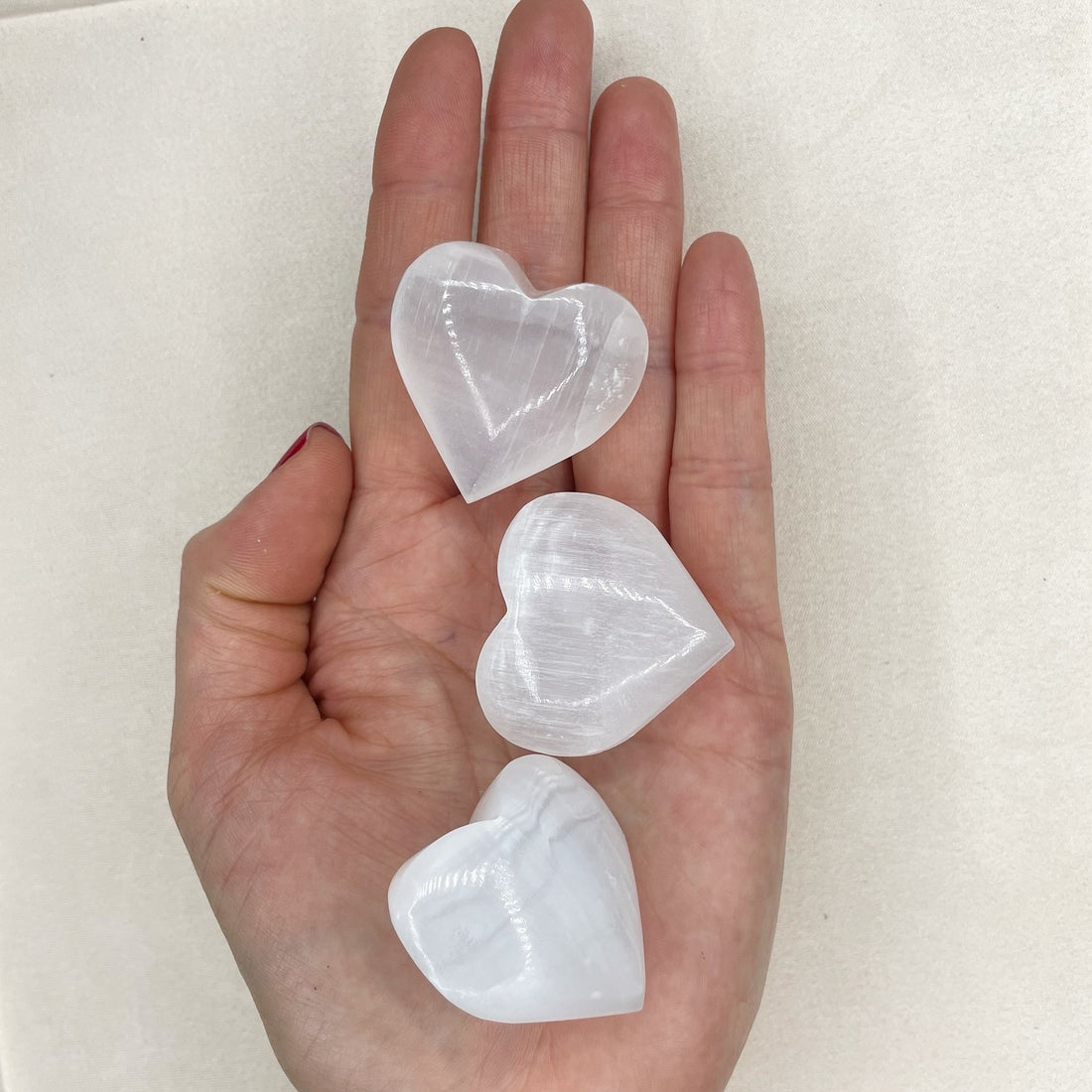 Cuore Selenite - Piccolo