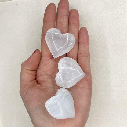Cuore Selenite - Piccolo