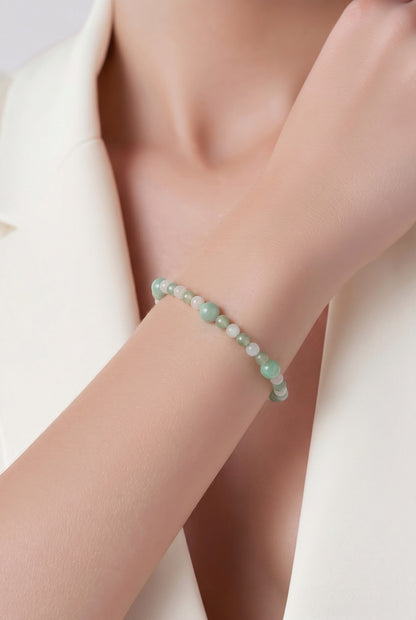 Bracciale Sblocca la Fortuna - Amazzonite, Labradorite, Avventurina - LIMITED EDITION
