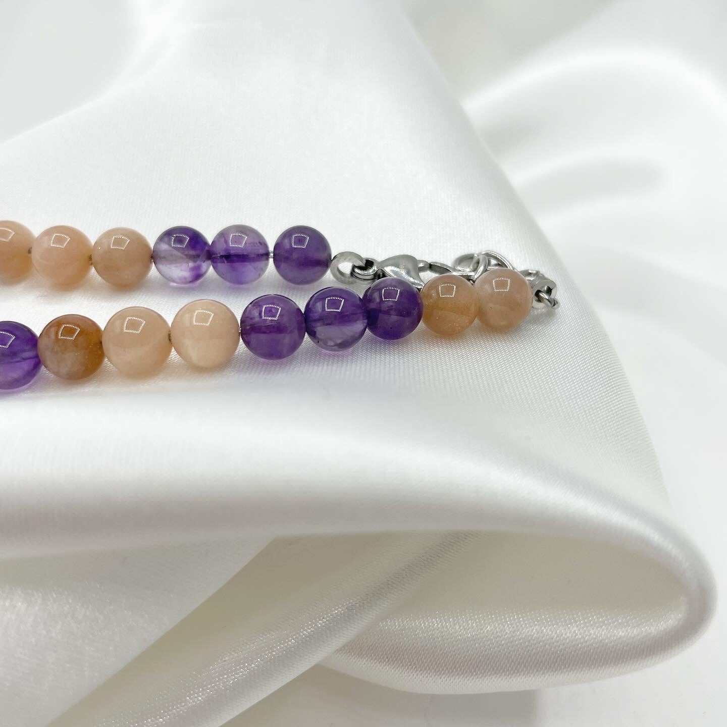 Bracciale Calm &amp; Joy - Ametista e Pietra di Luna