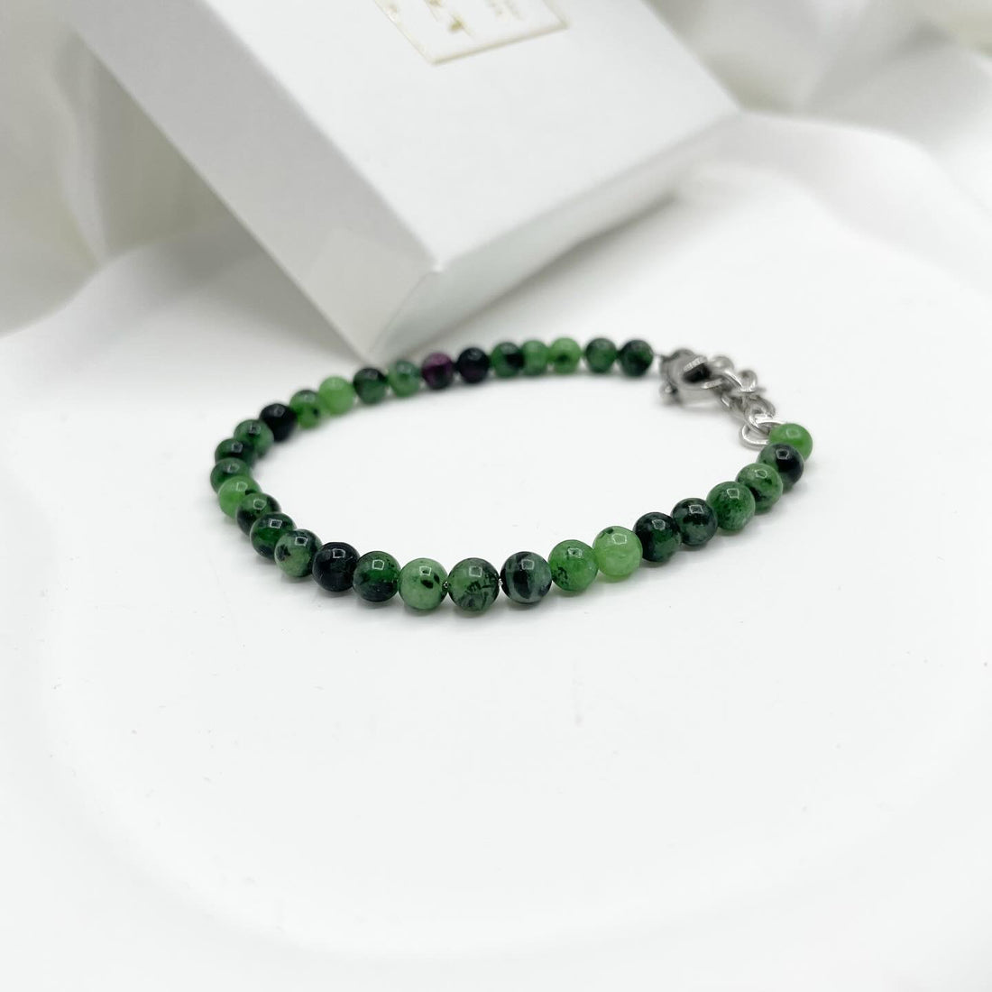 Braccialetto Rubyzoisite - sottile