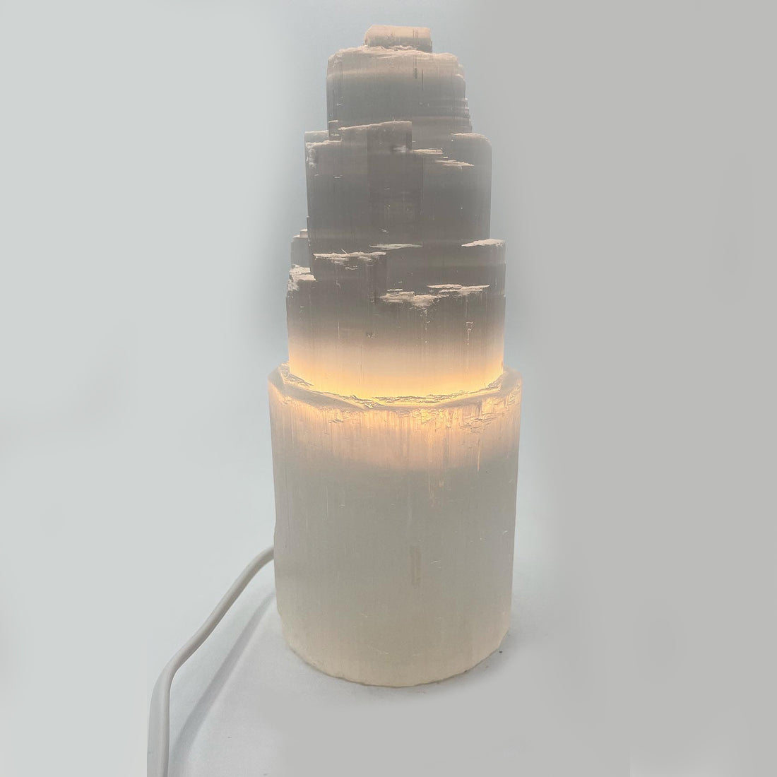 Lampada di Selenite 20 cm
