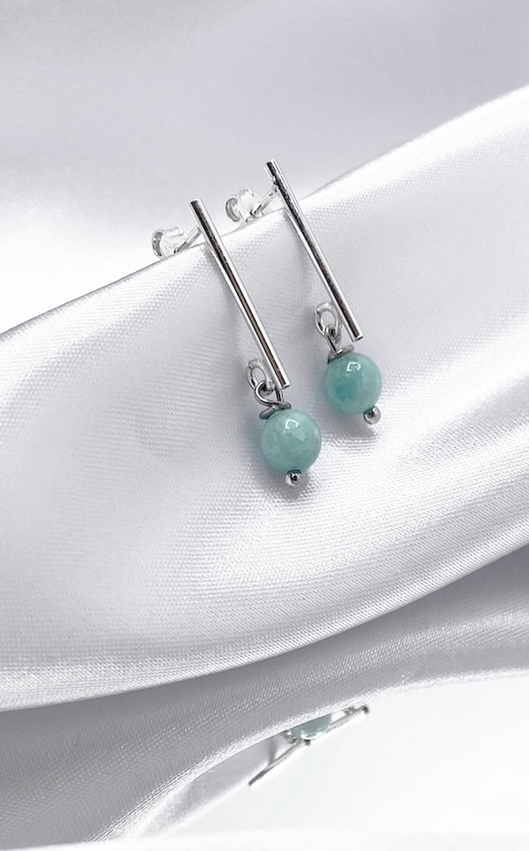 Orecchini Amazzonite Argento 925