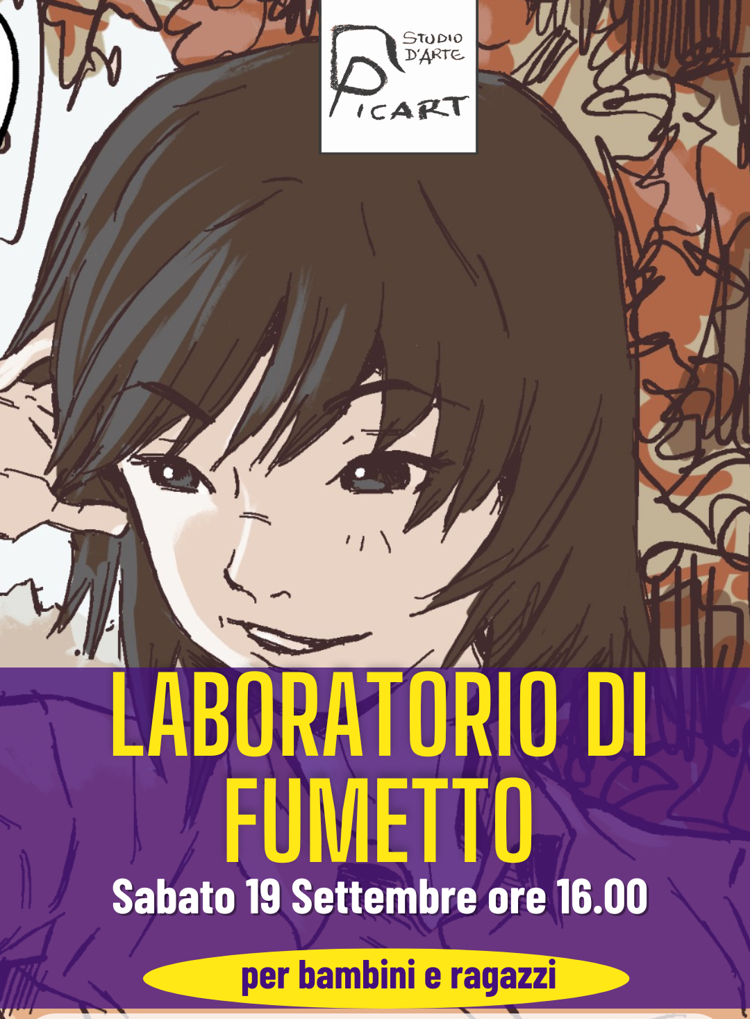 Laboratorio di FUMETTO:  19 Settembre 2026